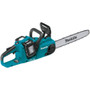 Makita XCU04PT1  36V (18V X2) LXT Brushless 16" Chain Saw Kit with 4 Batteries (5.0Ah) Image 1