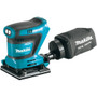 Makita XOB02Z  18V LXT Lithium-Ion Cordless 1/4 Sheet Finishing Sander, Tool Only Image 0
