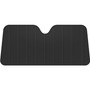 Auto Expressions 805980  Auto Shade Universal Matte Black Accordion Sun Shade Image 0