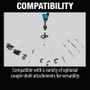Makita XUX01M5PT  18V X2 (36V) LXT Lithium-Ion Brushless Cordless Couple Shaft Power Head Kit with String Trimmer Attachment (5.0Ah) Image 3