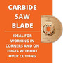 Fein 6-35-02-118-21-0  3" Carbide Segmented Saw Blade (63502118210) Image 2