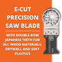 Fein 6-35-02-126-29-0  1-3/8" Precision E-Cut Japanese Saw Blades - 10 Per Package (63502126290) Image 2