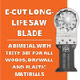 Fein 6-35-02-160-27-0  1-3/8" E-Cut Long-Life Saw Blades - 3 Per Package (63502160270) Image 2