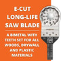 Fein 6-35-02-184-27-0  3/8" Long-Life E-Cut Saw Blades - 3 Per Package (63502184270) Image 2