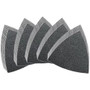 Fein 6-37-17-082-03-3  Assorted Triangular Hook & Loop Sanding Sheets - 50 per Box 10 Ea: 60/80/120/180/240 Grits (63717082033) Image 0