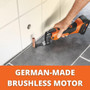Fein MultiMaster AMM 500 Plus Cordless Oscillating Multi-Tool Kit with 18V AMPShare Battery System - (71293866090) Image 3