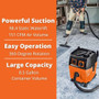Fein Turbo II Wet/Dry Dust Extractor Vacuum Cleaner  - 8.5 Gallon (92036236090) Image 3