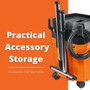 Fein Turbo II Wet/Dry Dust Extractor Vacuum Cleaner  - 8.5 Gallon (92036236090) Image 4