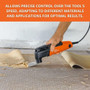 Fein MM 300 PLUS START Multimaster 300 Corded Oscillating 250W Multi-Tool Kit with 3 Accessories and Case (72297261090) Image 3