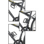 Bell  Clinch 600 Bottle Cage with Universal Mount - Black Image 1