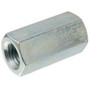 Brighton-Best  1/2"-13 NC x 1-3/4" Grade A Regular Coupling Nuts Zinc Plated - 50 per Box (303051) Image 0