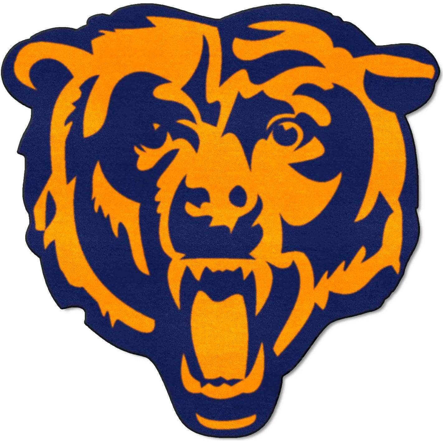 Fanmats 16922  Chicago Bears Mascot Mat Area Rug