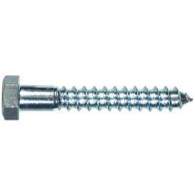 Brighton-Best  3/8" x 3" Hex Head Lag Screws Zinc Plated - 50 per Box (486344)