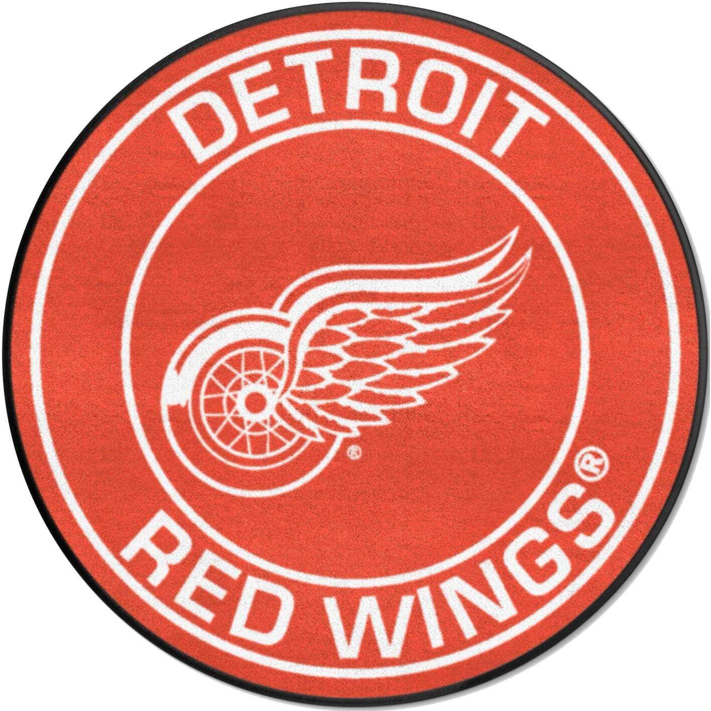 Fanmats 18871  Detroit Red Wings 27" Round Mat Area Rug