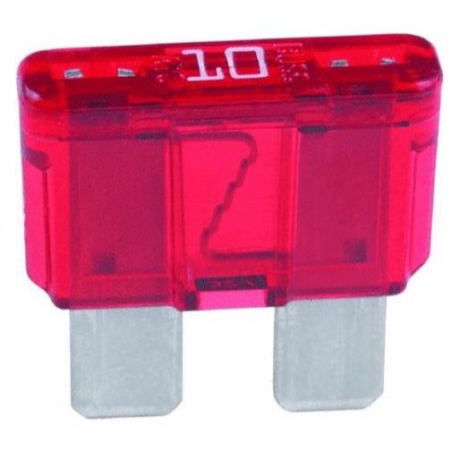 Bussmann ATC-10  Red ATC 10 Amp Fast-Acting Automotive Blade Fuses - 5 per Box