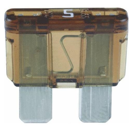 Bussmann ATC-5 Tan ATC 5 Amp Fast-Acting Automotive Blade Fuses - 5 per Box Bussmann ATC-5 Tan ATC 5 Amp Fast-Acting Automotive Blade Fuses - 5 per Box