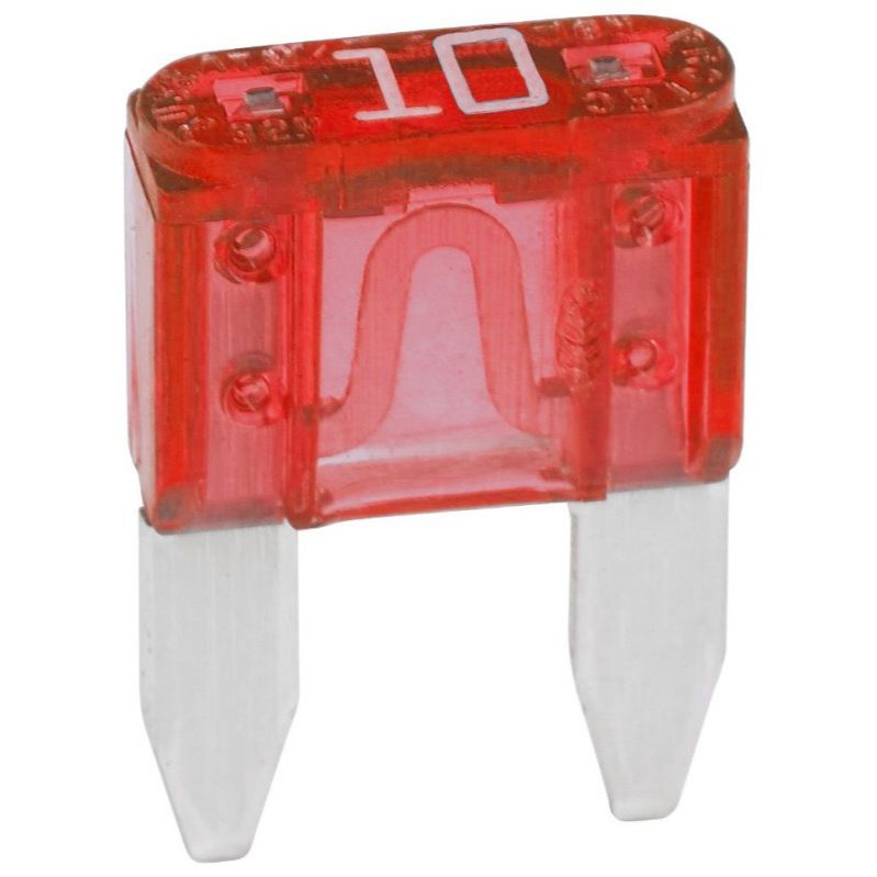 Bussmann ATM-10  Red ATM 10 Amp Fast-Acting Automotive Mini Blade Fuses - 5 per Box