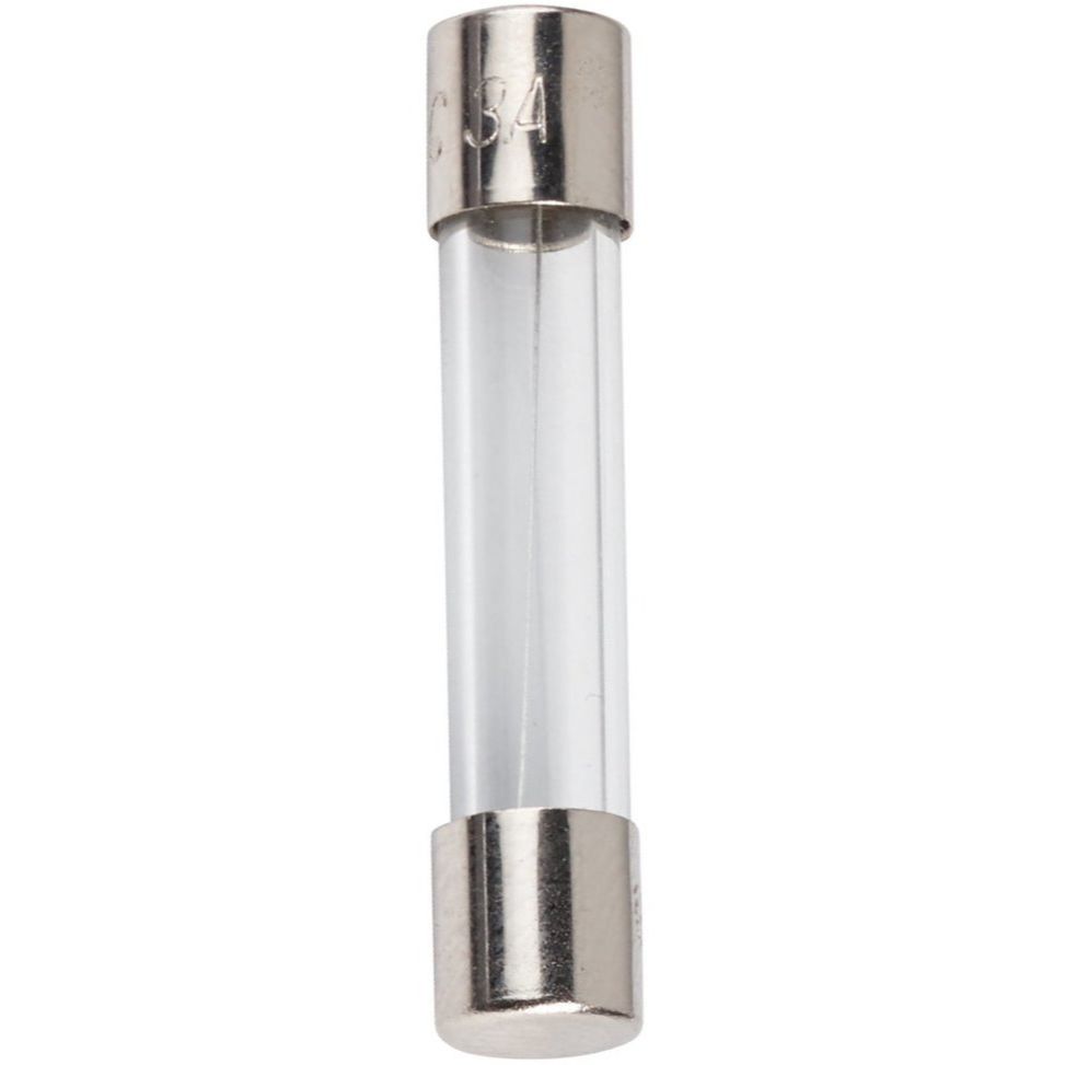 Bussmann BP/AGC-3-RP  AGC 3 Amp Fast-Acting Glass Tube Fuses 1/4" x 1-1/4" - 5 per Card