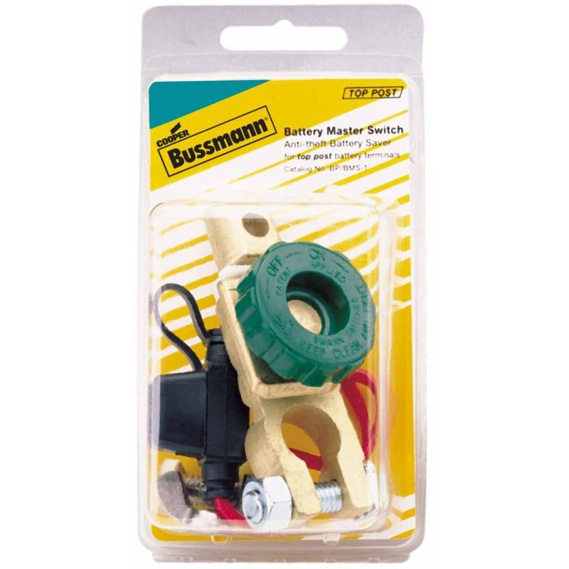 Bussmann BP/BMS-1 Top Post Anti-Theft Battery Master Disconnect Switch Kit Bussmann BP/BMS-1 Top Post Anti-Theft Battery Master Disconnect Switch Kit