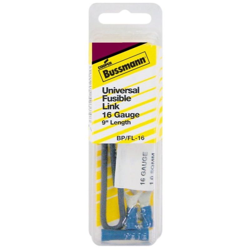 Bussmann BP/FL-16 Universal 16-gauge Fusible Link Wire Kit Bussmann BP/FL-16 Universal 16-gauge Fusible Link Wire Kit