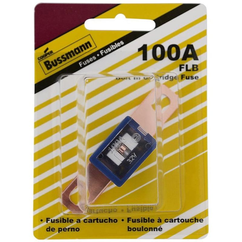 Bussmann BP/FLB-100-RP Bolt-Mount 100 Amp Fusible Link for 13/16" Bolt Terminal Bussmann BP/FLB-100-RP Bolt-Mount 100 Amp Fusible Link for 13/16" Bolt Terminal