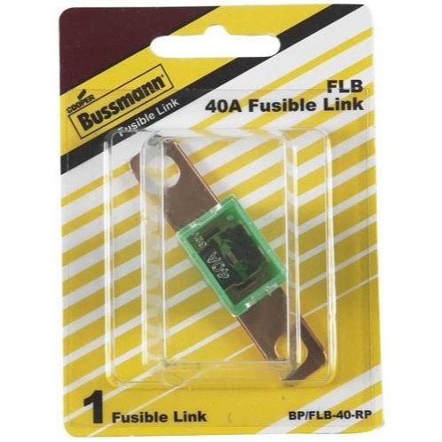 Bussmann BP/FLB-40-RP Bolt-Mount 40 Amp Fusible Link for 13/16" Bolt Terminal Bussmann BP/FLB-40-RP Bolt-Mount 40 Amp Fusible Link for 13/16" Bolt Terminal