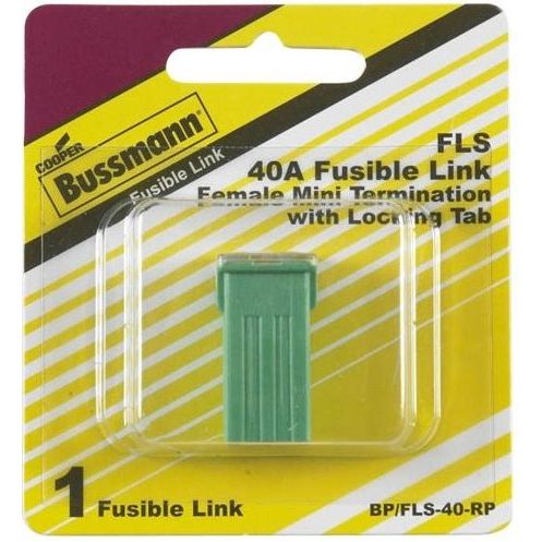 Bussmann BP/FLS-40-RP Female Miniature Termination 40 Amp Fusible Link Bussmann BP/FLS-40-RP Female Miniature Termination 40 Amp Fusible Link