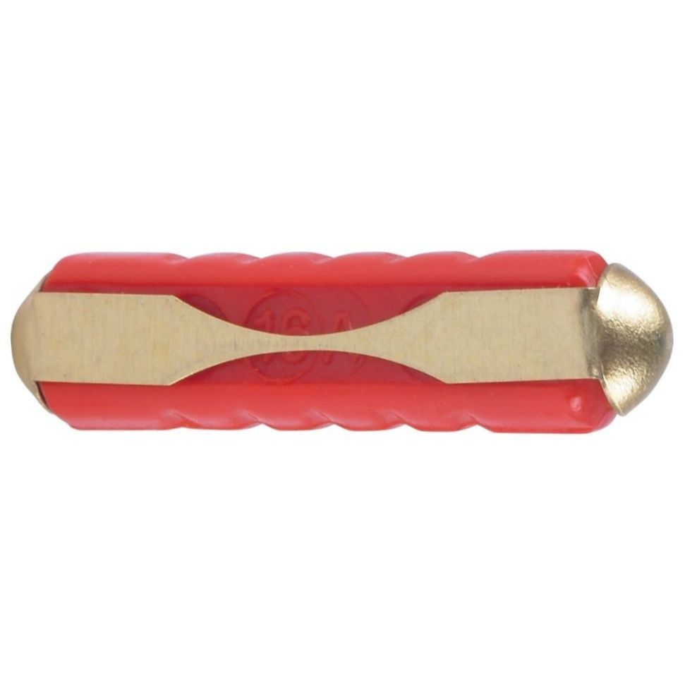 Bussmann BP/GBC-16-RP  Fast-Acting German/European Automotive 16 Amp Fuse (Red) - 5 per Card