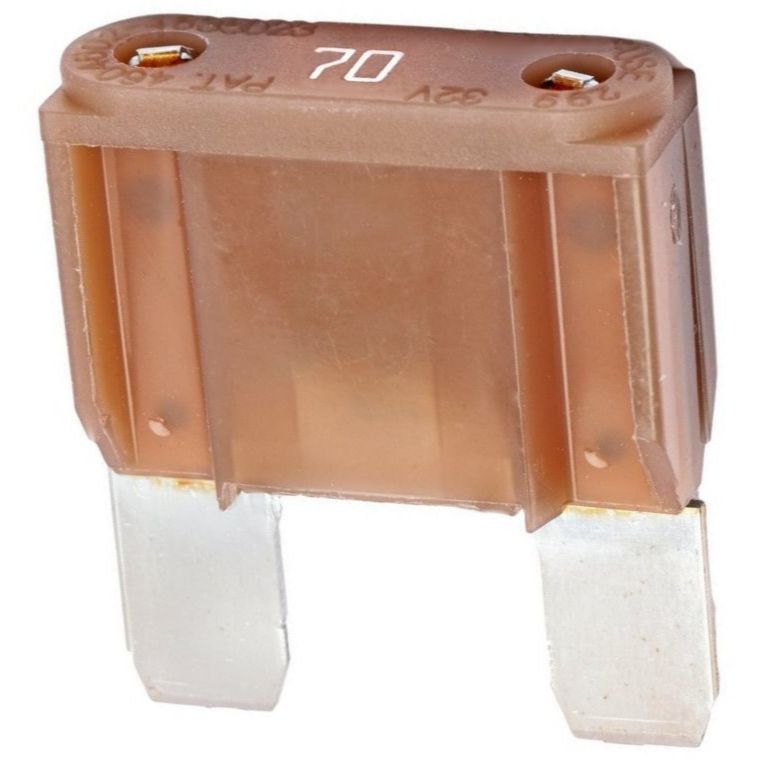 Bussmann BP/MAX-70-RP Tan MAXI (MAX) 70 Amp Fast-Acting Automotive Heavy Duty Blade Fuse Bussmann BP/MAX-70-RP Tan MAXI (MAX) 70 Amp Fast-Acting Automotive Heavy Duty Blade Fuse