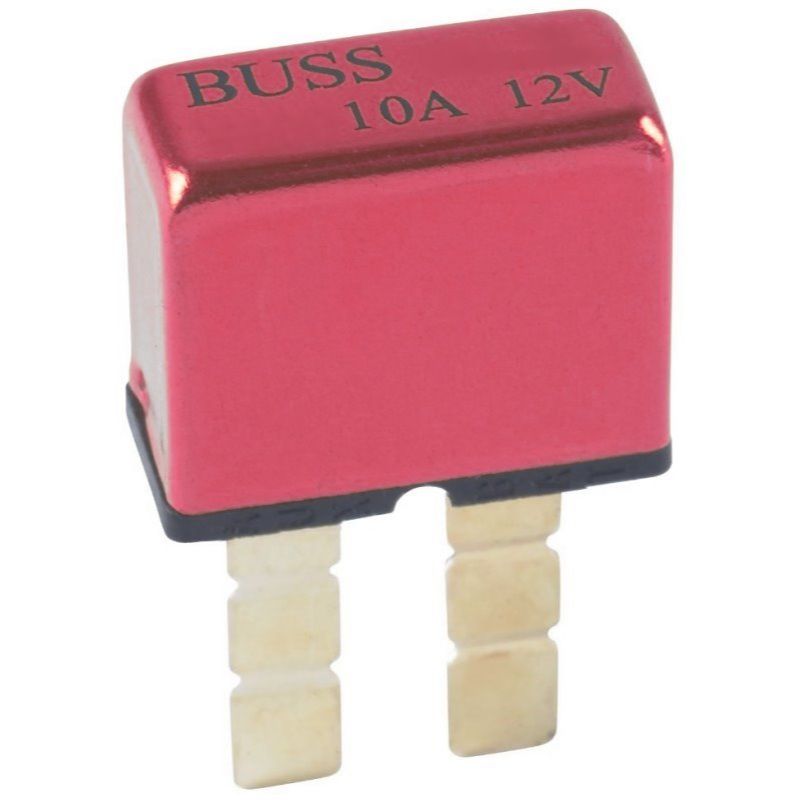Bussmann BP/UCB-10-RP  Type I ATC Footprint 10 Amp Automatic Circuit Breaker with Snap-Off Blades