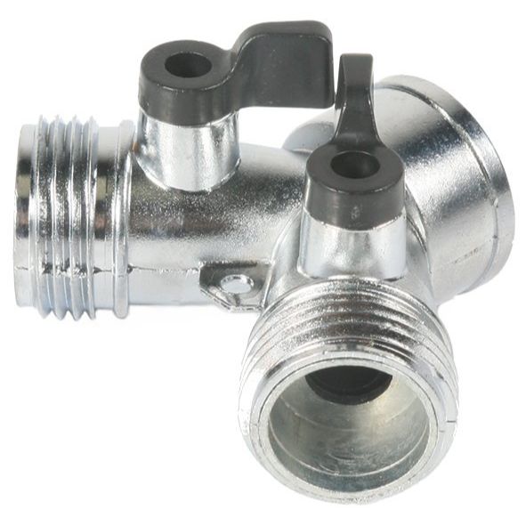 Camco 20113  Metal Garden Hose "Y" Valve