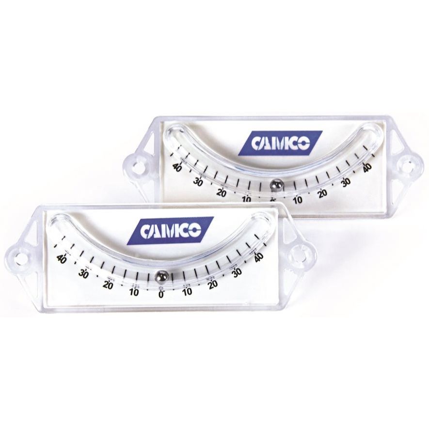 Camco 25553 RV Level Curved Ball Graduated, 2 Pack Camco 25553 RV Level Curved Ball Graduated, 2 Pack