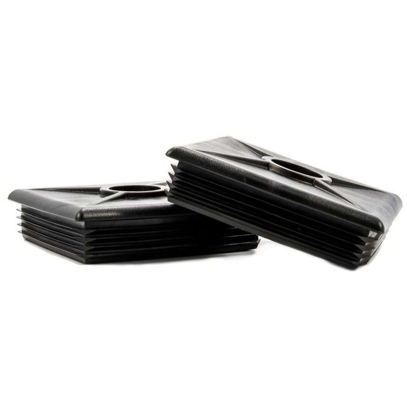 Camco 40303 Black RV Bumper Cap Square - 2 Caps Camco 40303 Black RV Bumper Cap Square - 2 Caps