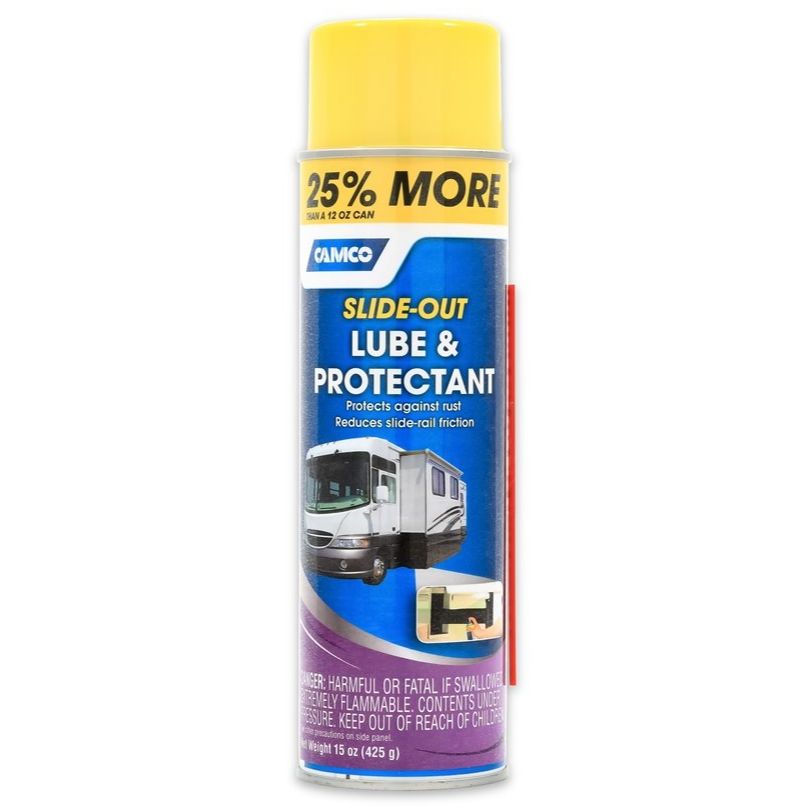 Camco 41105 RV Slide Out Lube & Protectant- 15 oz Camco 41105 RV Slide Out Lube & Protectant- 15 oz
