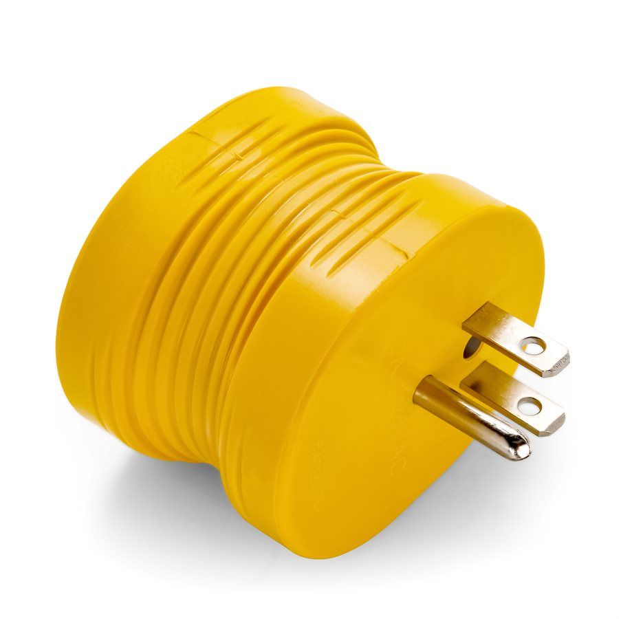 Camco 55223 Power Grip 15M/30F 125V RV Adapter Camco 55223 Power Grip 15M/30F 125V RV Adapter