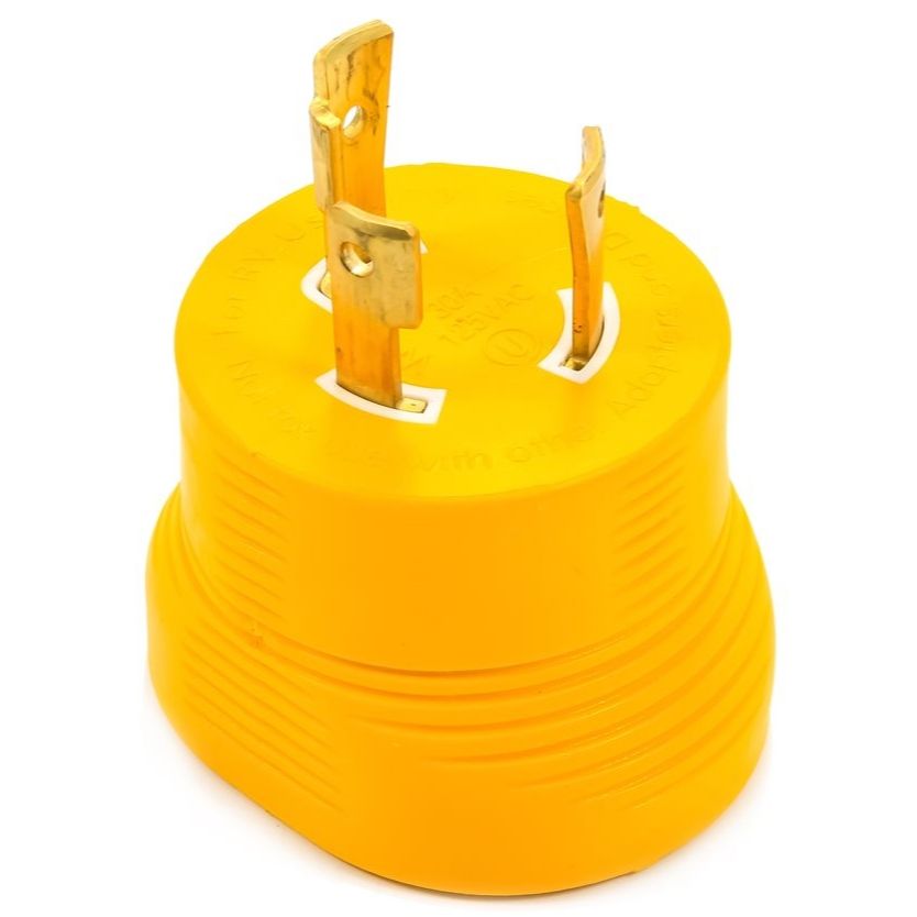 Camco 55333 RV 3-Prong Generator Adapter 30A Camco 55333 RV 3-Prong Generator Adapter 30A