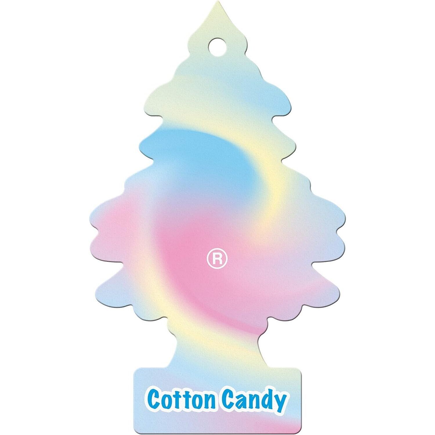 Little Trees U1P10282  Car Air Freshener Cotton Candy Scent - Single Tree per Package