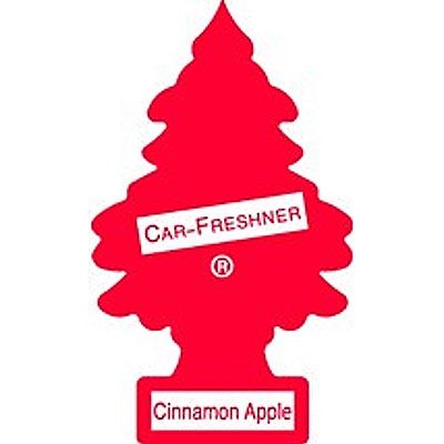 Little Trees U1P10338 Car Air Freshener Cinnamon Apple Scent - Single Tree per Package Little Trees U1P10338 Car Air Freshener Cinnamon Apple Scent - Single Tree per Package