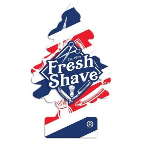 Little Trees U1P17068 Car Air Freshener Fresh Shave Scent - Single Tree per Package Little Trees U1P17068 Car Air Freshener Fresh Shave Scent - Single Tree per Package