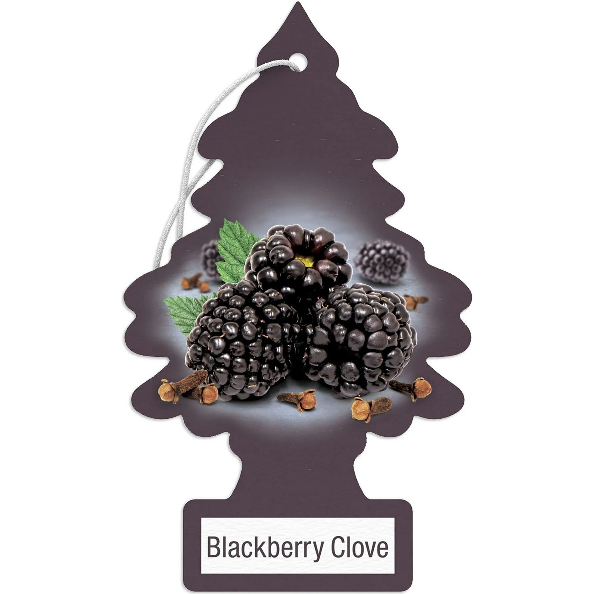 Little Trees U1P17343  Car Air Freshener Blackberry Clove Scent - Single Tree per Package