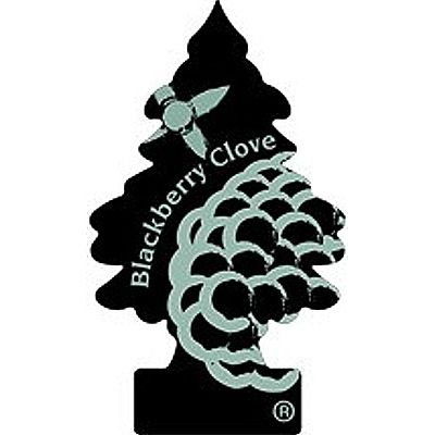 Little Trees U1P17343  Car Air Freshener Blackberry Clove Scent - Single Tree per Package
