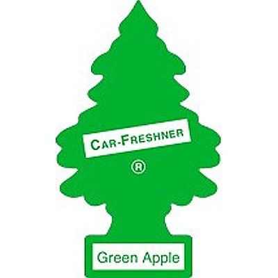 Little Trees U3S32016 Car Air Freshener Green Apple Scent - 3 Trees per Package Little Trees U3S32016 Car Air Freshener Green Apple Scent - 3 Trees per Package