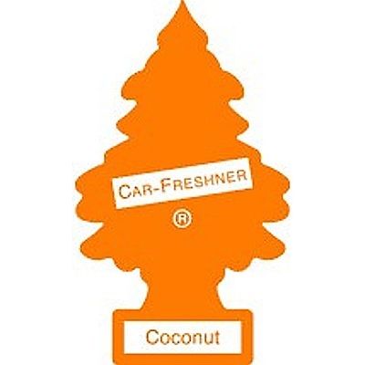 Little Trees U3S32017 Car Air Freshener Coconut Scent - 3 Trees per Package Little Trees U3S32017 Car Air Freshener Coconut Scent - 3 Trees per Package