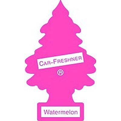 Little Trees U3S32020 Car Air Freshener Watermelon Scent - 3 Trees per Package Little Trees U3S32020 Car Air Freshener Watermelon Scent - 3 Trees per Package