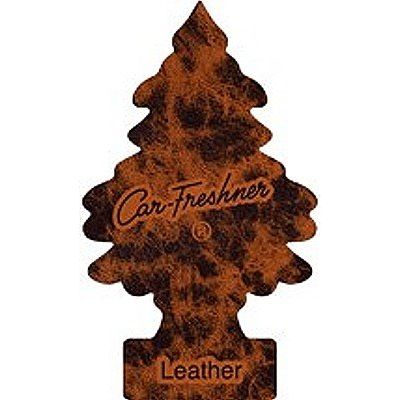 Little Trees U3S32290 Car Air Freshener Leather Scent - 3 Trees per Package Little Trees U3S32290 Car Air Freshener Leather Scent - 3 Trees per Package