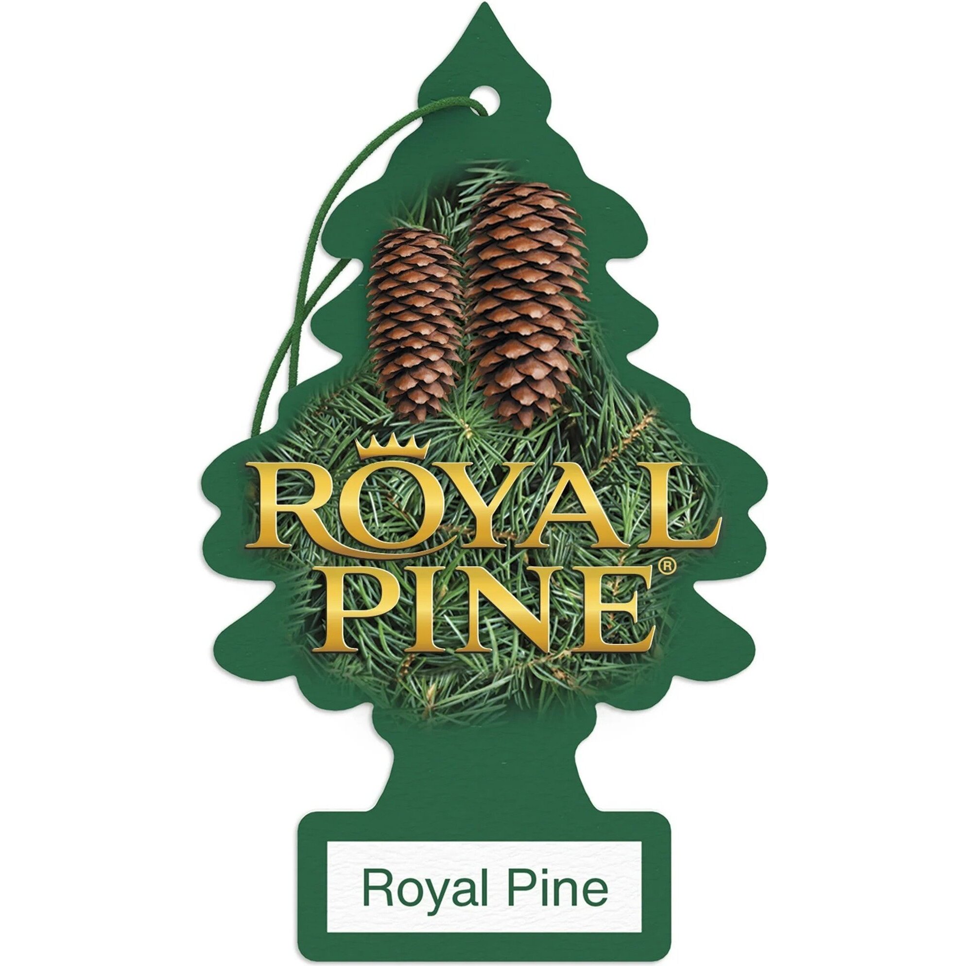 Little Trees U6P60101  Car Air Freshener Royal Pine Scent - 6 Trees per Package