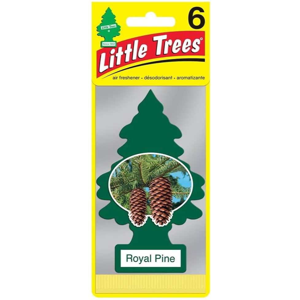 Little Trees U6P60101 Car Air Freshener Pine Scent - 6 Trees per Package Little Trees U6P60101 Car Air Freshener Pine Scent - 6 Trees per Package