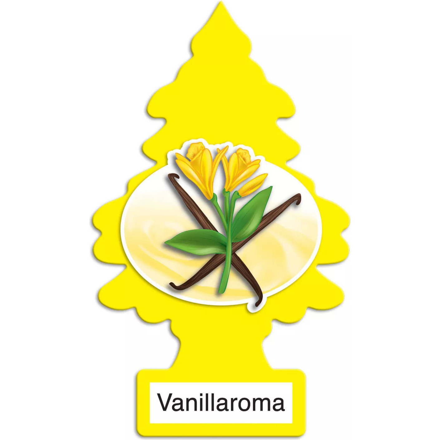 Little Trees U6P60105  Car Air Freshener Vanillaroma Scent - 6 Trees per Package