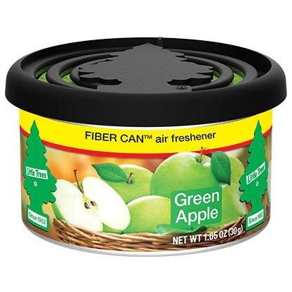 Little Trees UFC-17816-24  Fiber Can Air Freshener Green Apple Scent