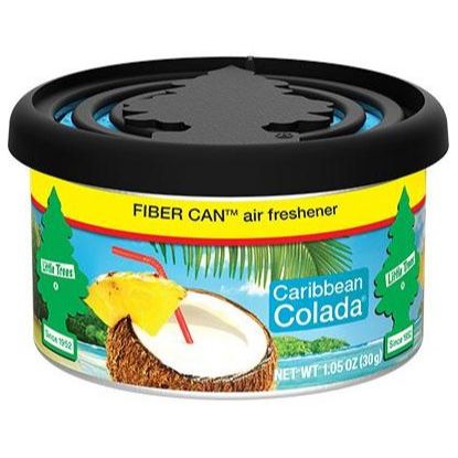 Little Trees UFC-17824-24  Fiber Can Air Freshener Caribbean Colada Scent